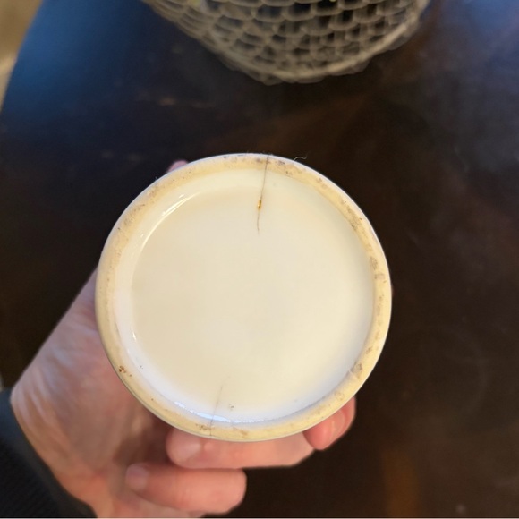 Vintage Ribbon Geese Ceramic Jar Canister Cottagecore Farmhouse Kitchen Decor - Picture 3 of 5